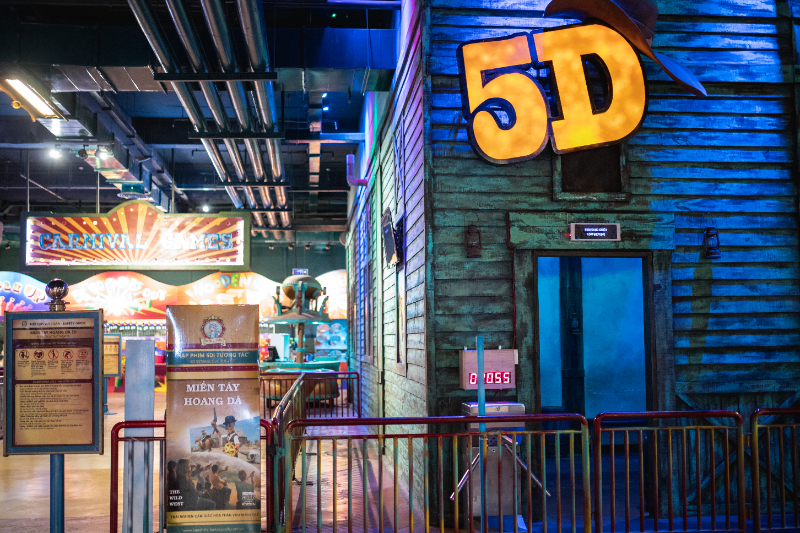 Xem phim 4D và 5D cuốn hút