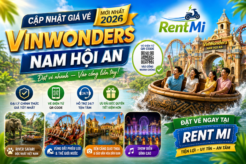 Vé Vinwonders Nam Hội An